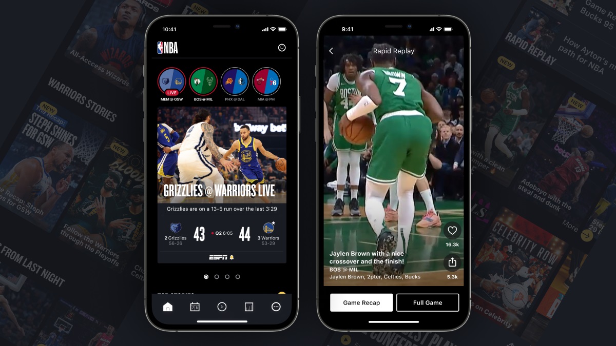 The NBA launches a first-of-its-kind new app experience for fans, driven by  the power of data - Source