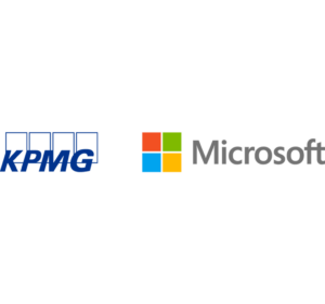 KPMG and Microsoft logos