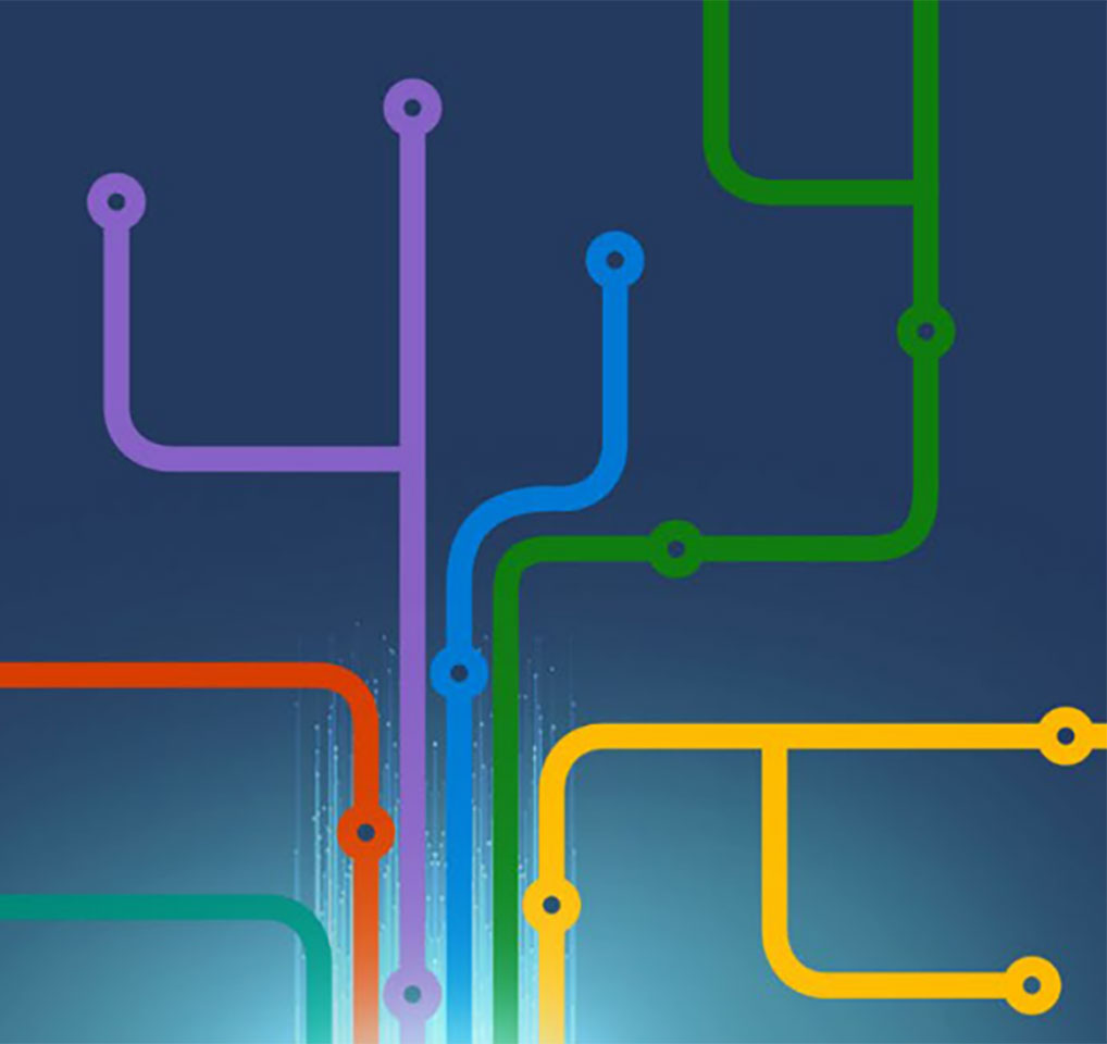 Color coded circuit paths