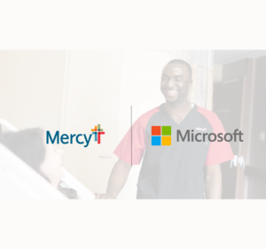 Mercy and Microsoft logos