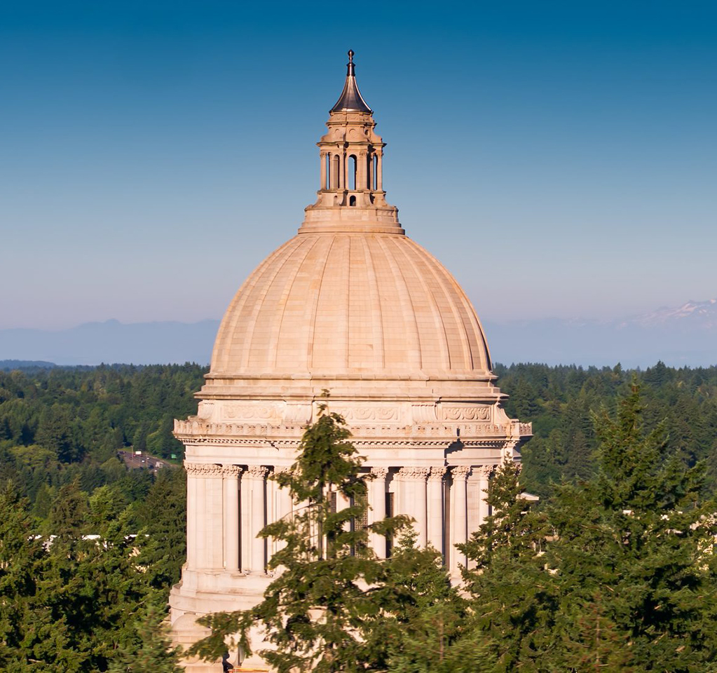 Capitol building in Olympia, Washington