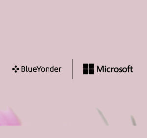 Blue Yonder and Microsoft logos