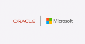 Oracle and Microsoft logo