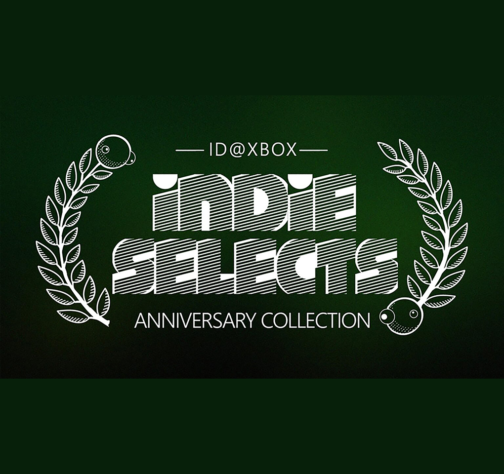 Text reading Indie Selects Anniversary Collection