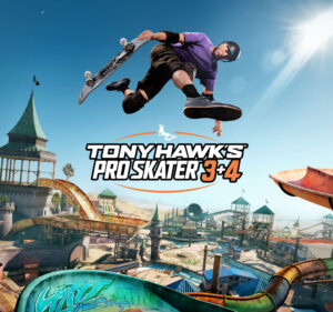 Title art from Tony Hawk's Pro Skater 3 + 4