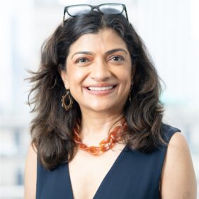 Kalindi Mehta, global vice president for consumer foresight, strategy and predictive analytics at Estée Lauder.